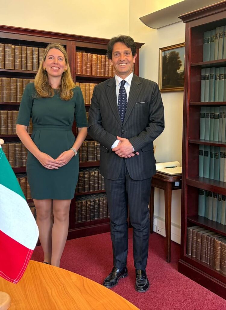 Op bezoek bij de Ambassade van Italië in Den Haag